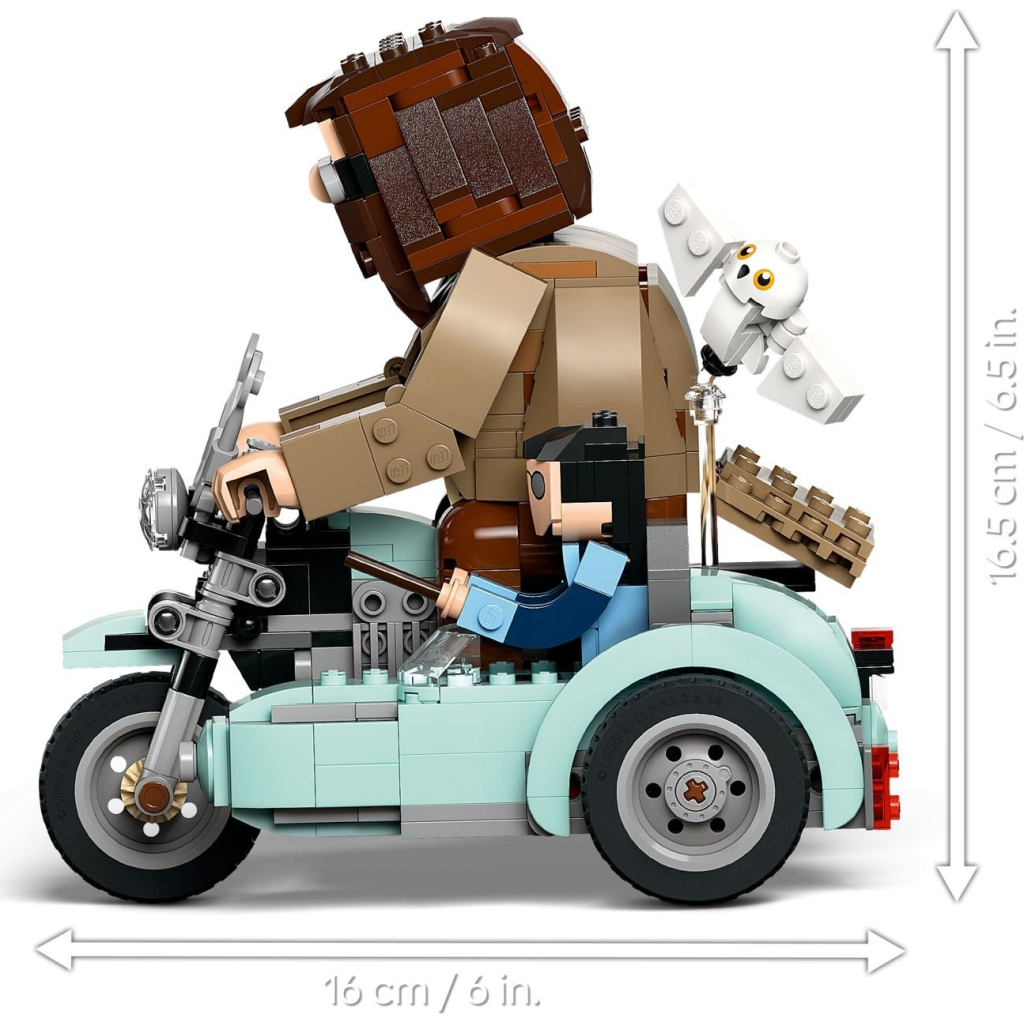 Конструктор LEGO Harry Potter Поїздка Геґріда й Гаррі на мотоциклі (76443) - фото 6 Конструктор LEGO Harry Potter Поїздка Геґріда й Гаррі на мотоциклі (76443) - фото 6