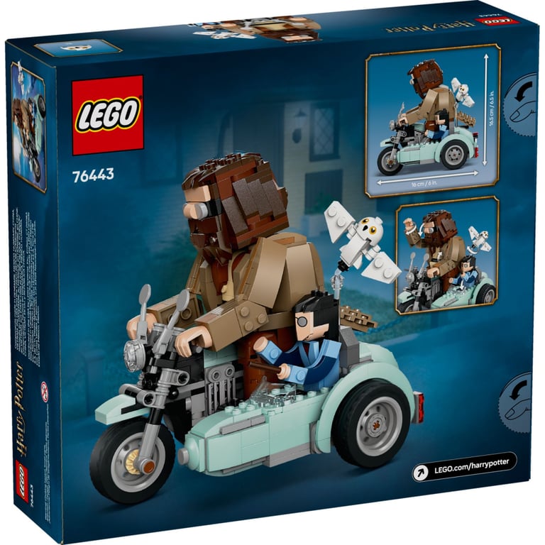 Конструктор LEGO Harry Potter Поїздка Геґріда й Гаррі на мотоциклі (76443) - фото 7