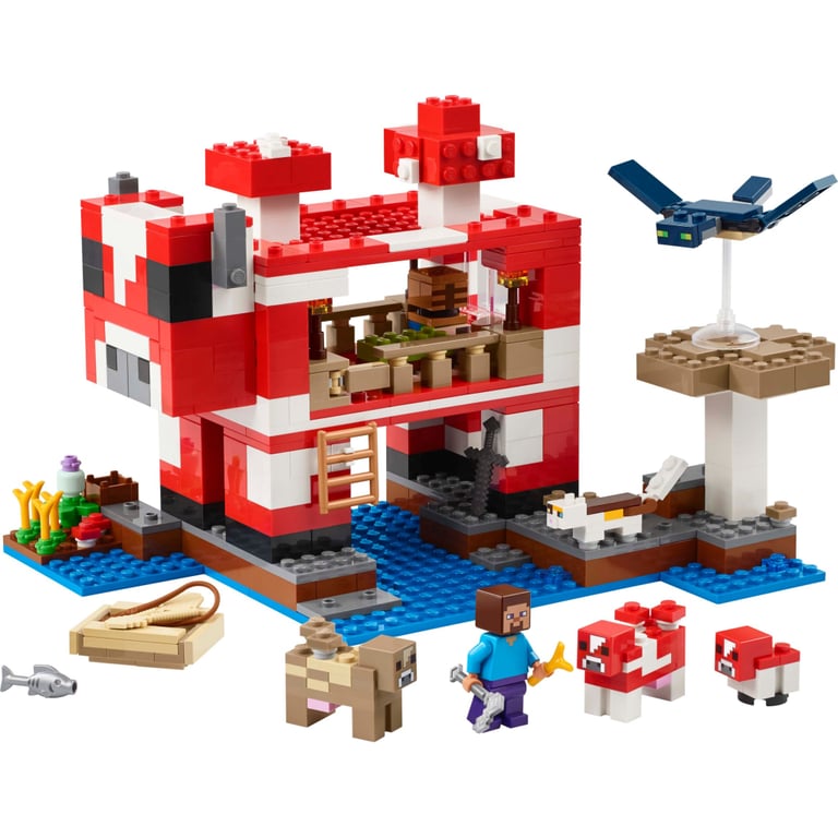 Конструктор LEGO Minecraft Грибний будинок (21270) - фото 2