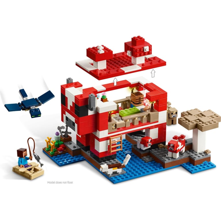 Конструктор LEGO Minecraft Грибний будинок (21270) - фото 3
