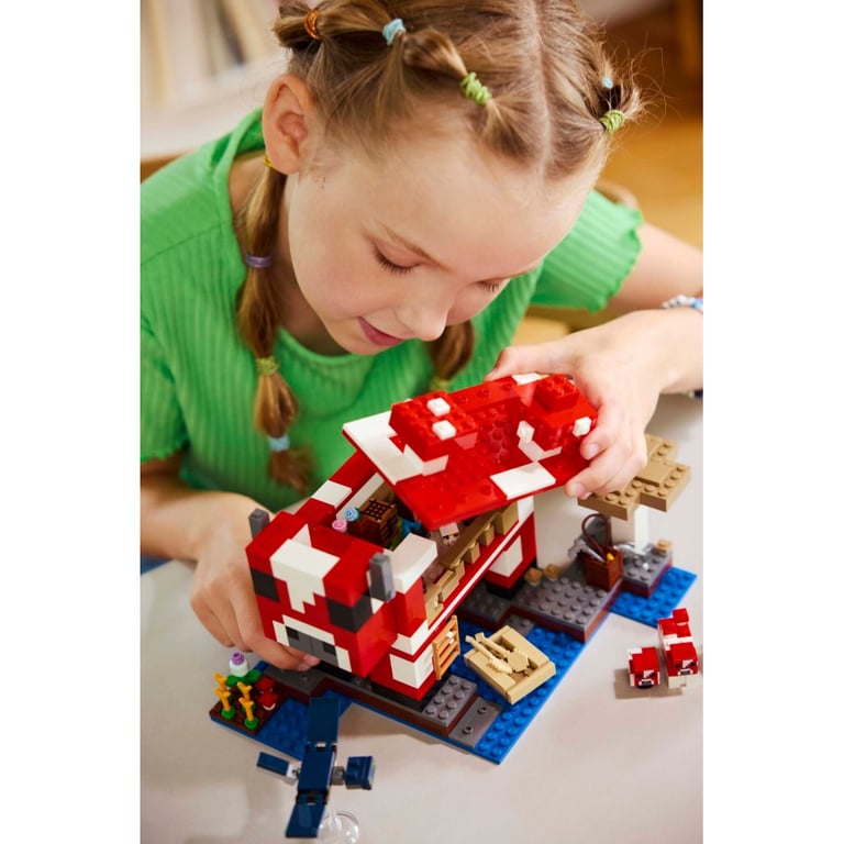Конструктор LEGO Minecraft Грибний будинок (21270) - фото 8