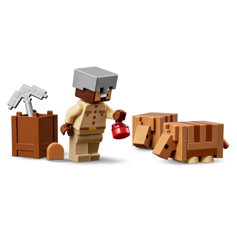 Конструктор LEGO Minecraft Шахтна експедиція Броненосець (21269) - фото 6