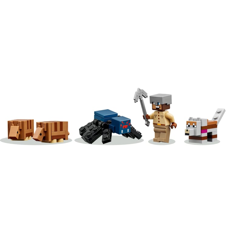 Конструктор LEGO Minecraft Шахтна експедиція Броненосець (21269) - фото 7