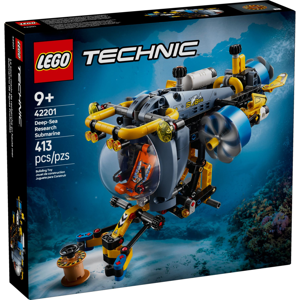 Конструктор LEGO Technic Глибоководний дослідницький підводний човен (42201)