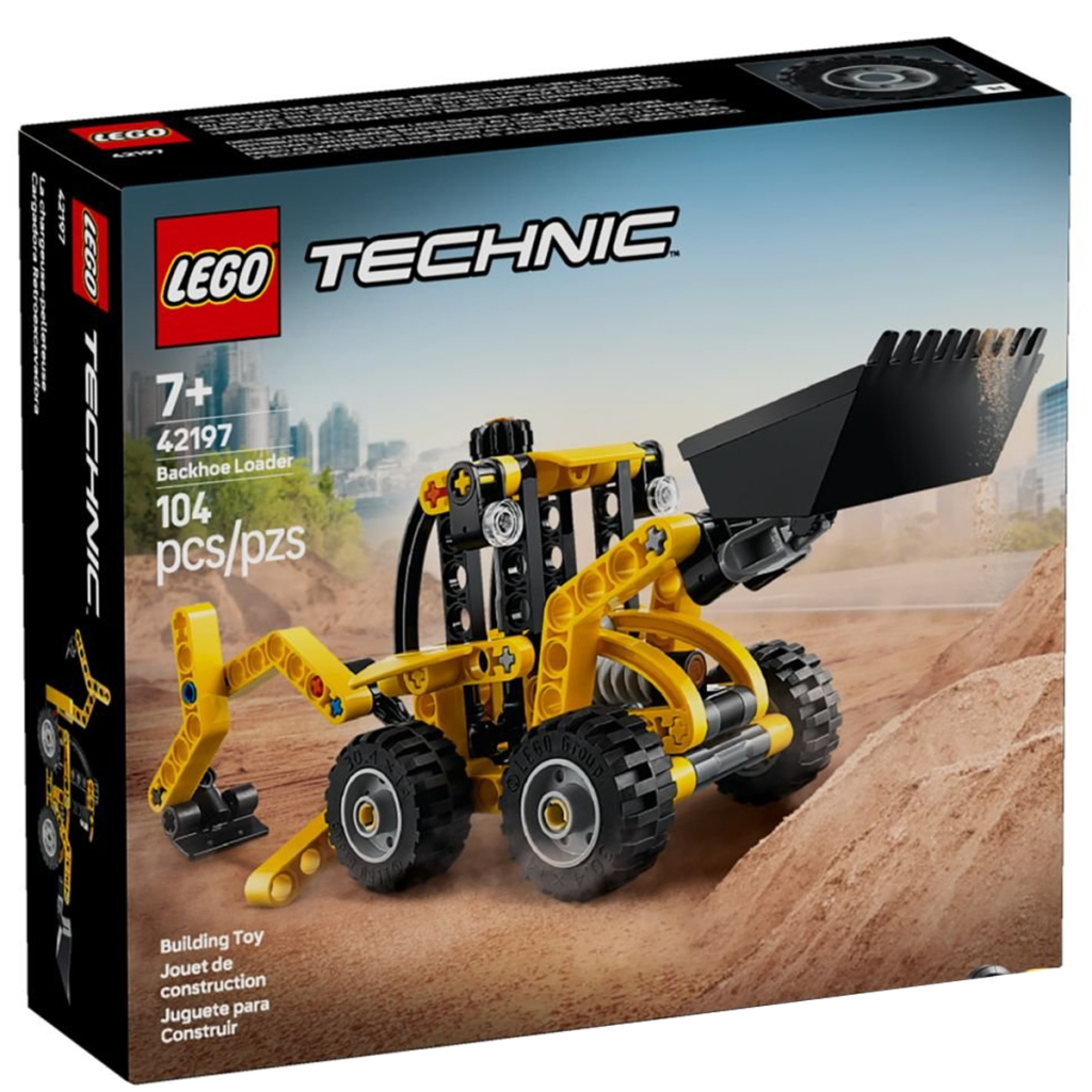 Конструктор LEGO Technic Екскаватор-навантажувач (42197) - фото 1 Конструктор LEGO Technic Екскаватор-навантажувач (42197) - фото 1