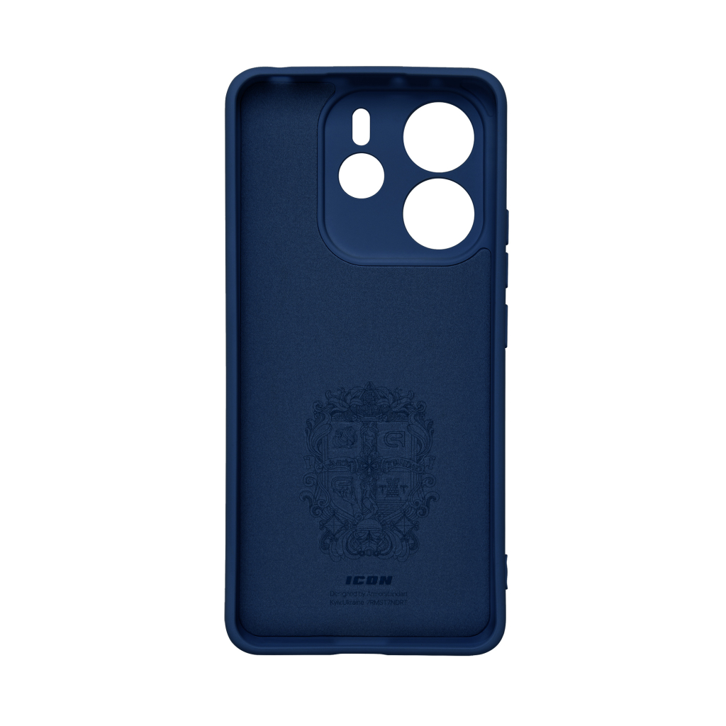 Чохол до мобільного телефона Armorstandart ICON Xiaomi Redmi Note 14 4G Camera cover Dark Blue (ARM79816) - фото 2 Чохол до мобільного телефона Armorstandart ICON Xiaomi Redmi Note 14 4G Camera cover Dark Blue (ARM79816) - фото 2