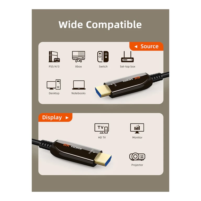 Кабель мультимедійний HDMI M to HDMI M 10.0m V2.1 Cabletime (CA914029) - фото 2