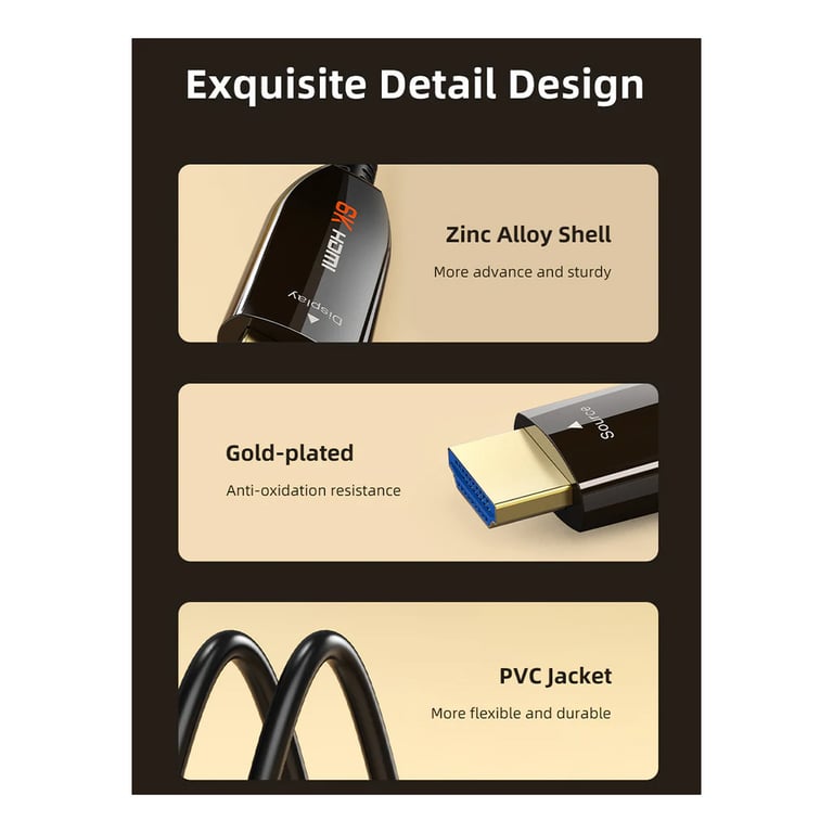 Кабель мультимедійний HDMI M to HDMI M 10.0m V2.1 Cabletime (CA914029) - фото 5
