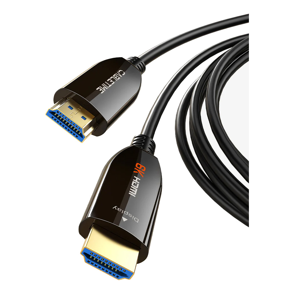 Кабель мультимедійний HDMI M to HDMI M 50.0m V2.1 AOC Cabletime (CA914036) - фото 1