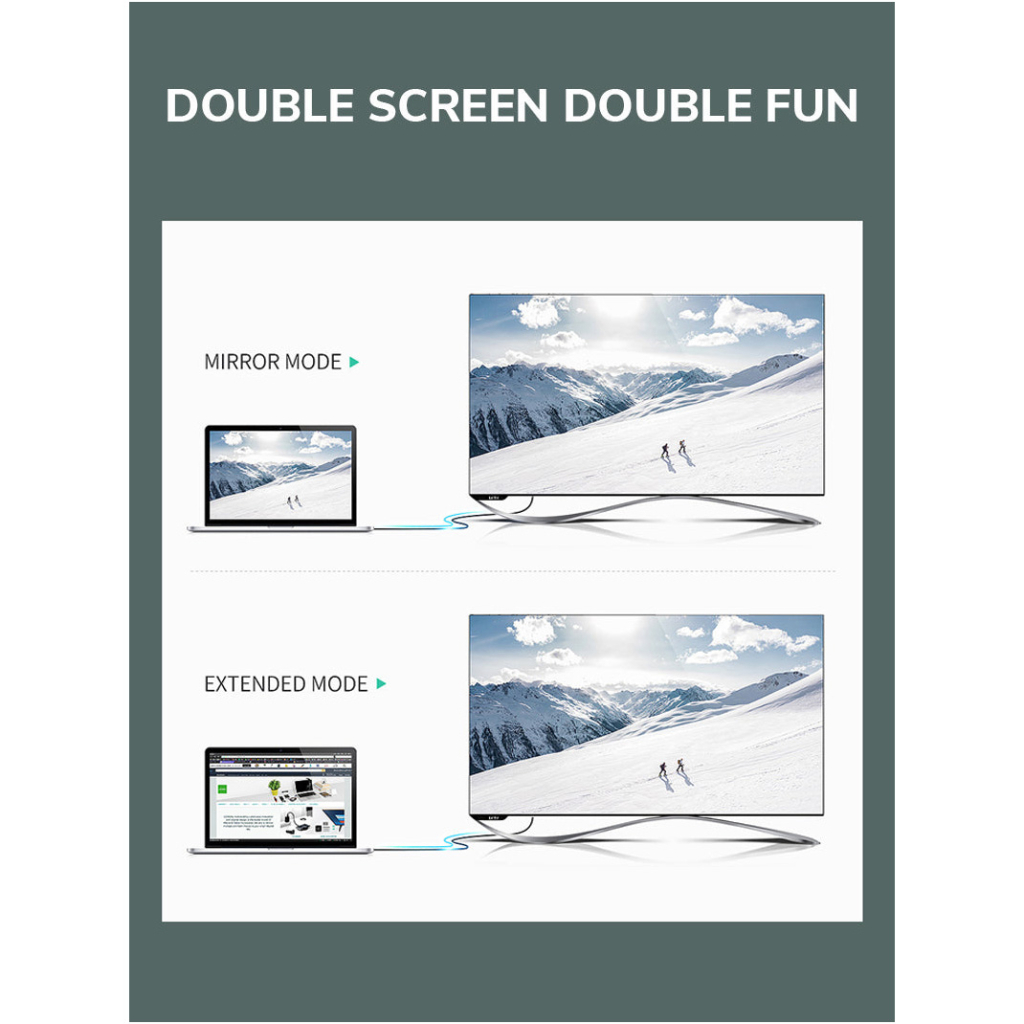 Кабель мультимедійний miniDisplayPort M to HDMI M 1.0m Cabletime (CA914593) - фото 4 Кабель мультимедійний miniDisplayPort M to HDMI M 1.0m Cabletime (CA914593) - фото 4