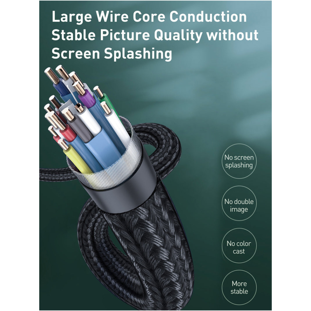 Кабель мультимедійний miniDisplayPort M to HDMI M 1.0m Cabletime (CA914593) - фото 6 Кабель мультимедійний miniDisplayPort M to HDMI M 1.0m Cabletime (CA914593) - фото 6