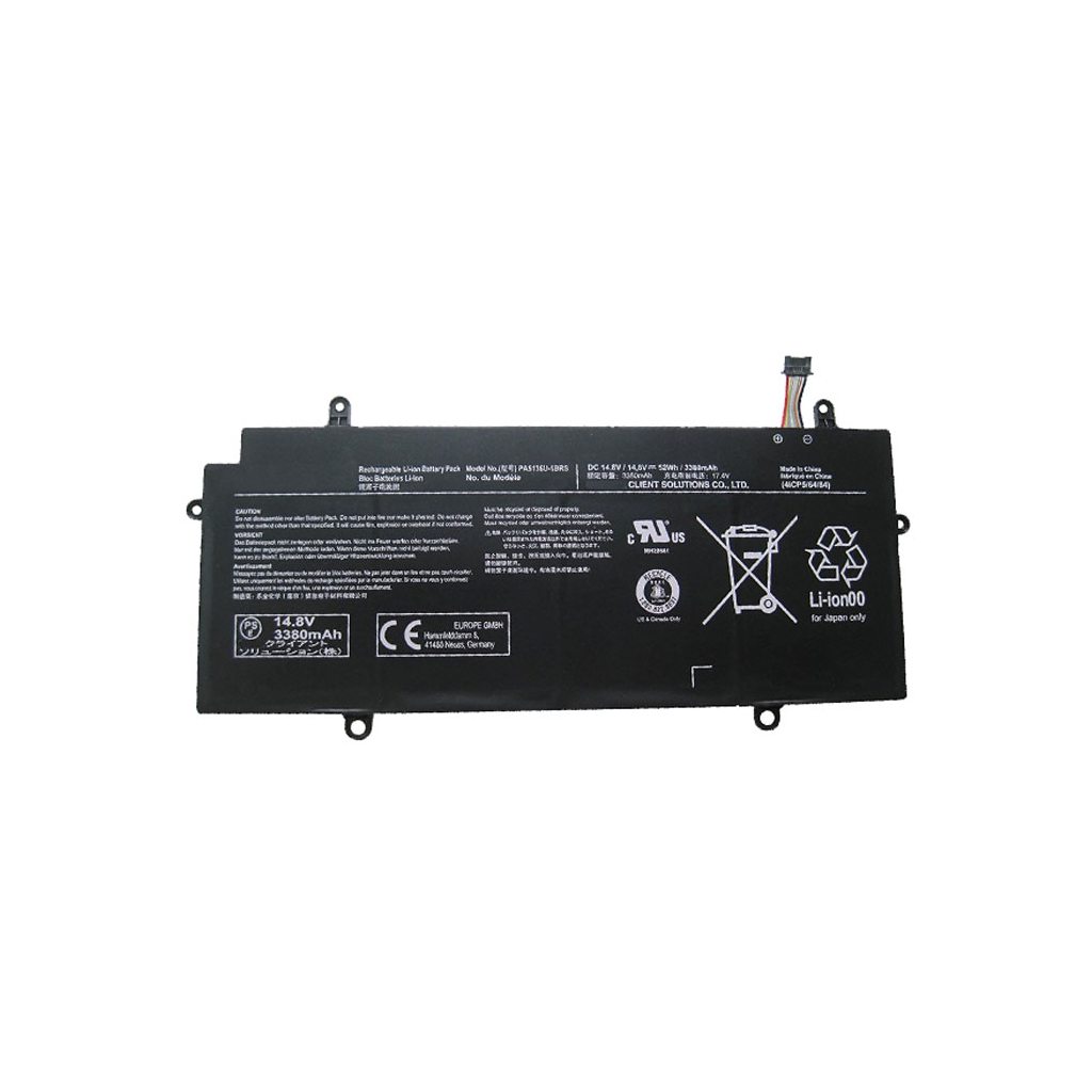 Акумулятор до ноутбука Toshiba PA5136U, 52Wh (3380mAh), 4cell, 14.8V, Li-ion (A47969) Акумулятор до ноутбука Toshiba PA5136U, 52Wh (3380mAh), 4cell, 14.8V, Li-ion (A47969)
