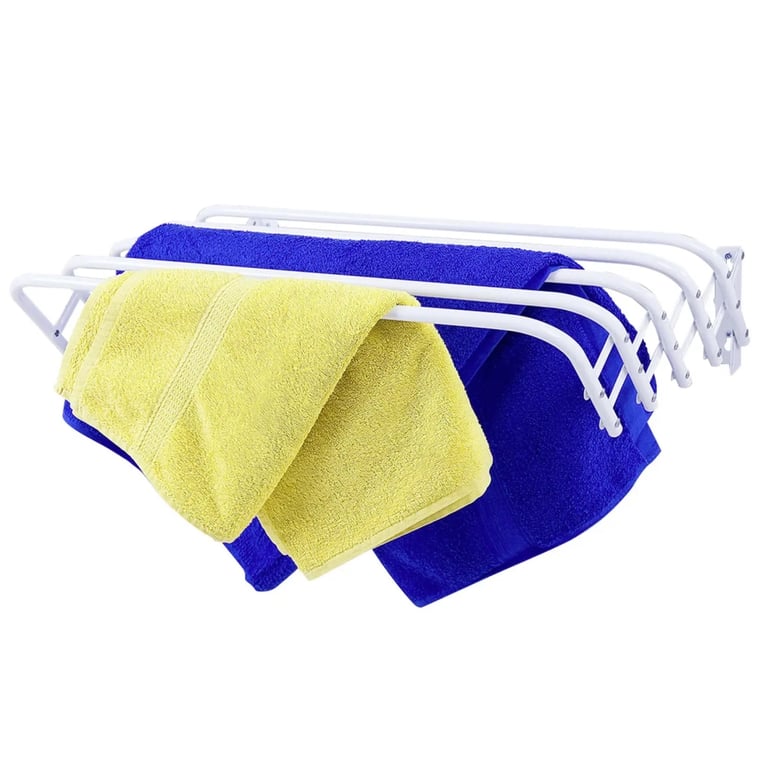 Сушарка для білизни Casa Si Towel Flex 6 White Настінна (CS92197X10) (DAS302386) - фото 3