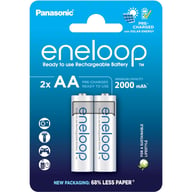 Акумулятор Panasonic AA Eneloop 2000mAh NI-MH * 2 (BK-3MCDE/2CP) - фото 1