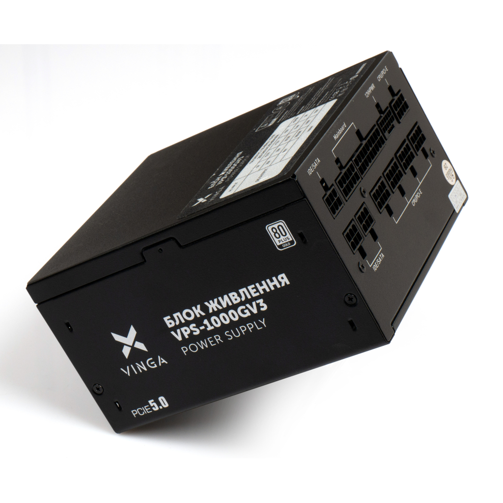 Блок живлення Vinga 1000W (VPS-1000GV3) - фото 6 Блок живлення Vinga 1000W (VPS-1000GV3) - фото 6