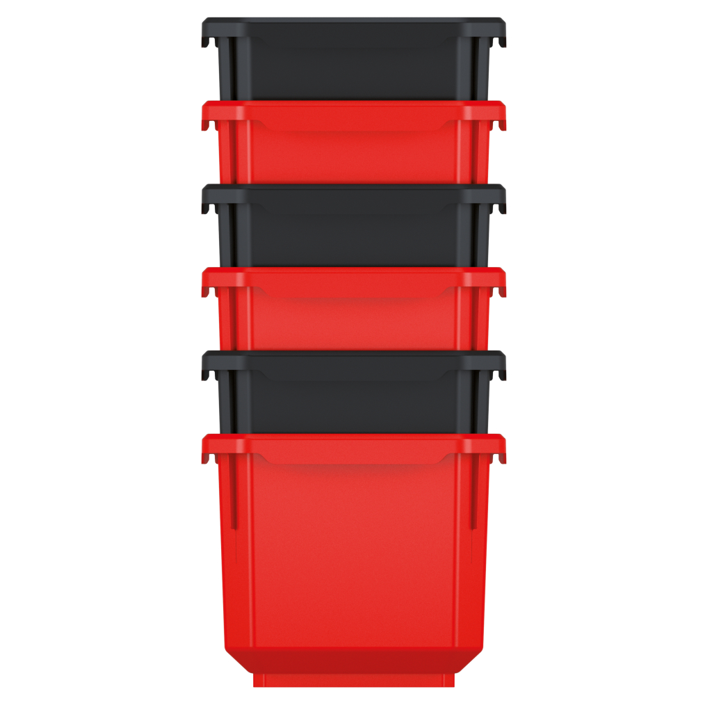 Ящик для інструментів Kistenberg набір ємностей 6 шт, 110*75*263, TITAN, KTIS11 (KTIS11) - фото 1