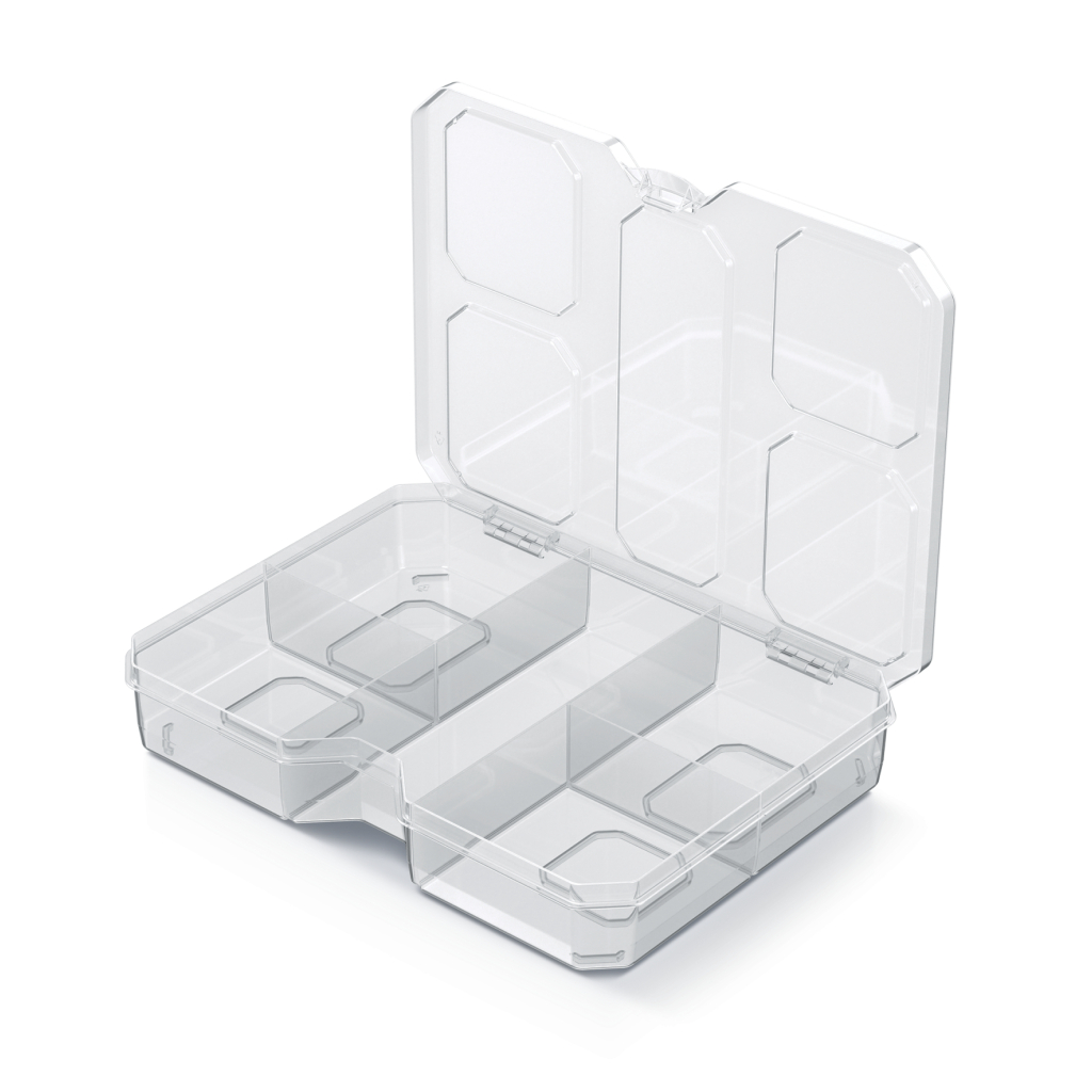 Ящик для інструментів Kistenberg органайзер 8", 193*147*35, SQR Box, KSQ20154 (KSQ20154) - фото 2 Ящик для інструментів Kistenberg органайзер 8", 193*147*35, SQR Box, KSQ20154 (KSQ20154) - фото 2