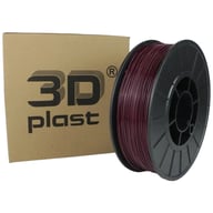 Пластик для 3D-принтера 3Dplast PLA 1.75мм, 0.85кг, burgundy (3DPLA17508BRD) - фото 1