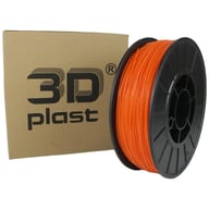 Пластик для 3D-принтера 3Dplast PLA 1.75мм, 0.85кг, orange (3DPLA17508OR) - фото 1