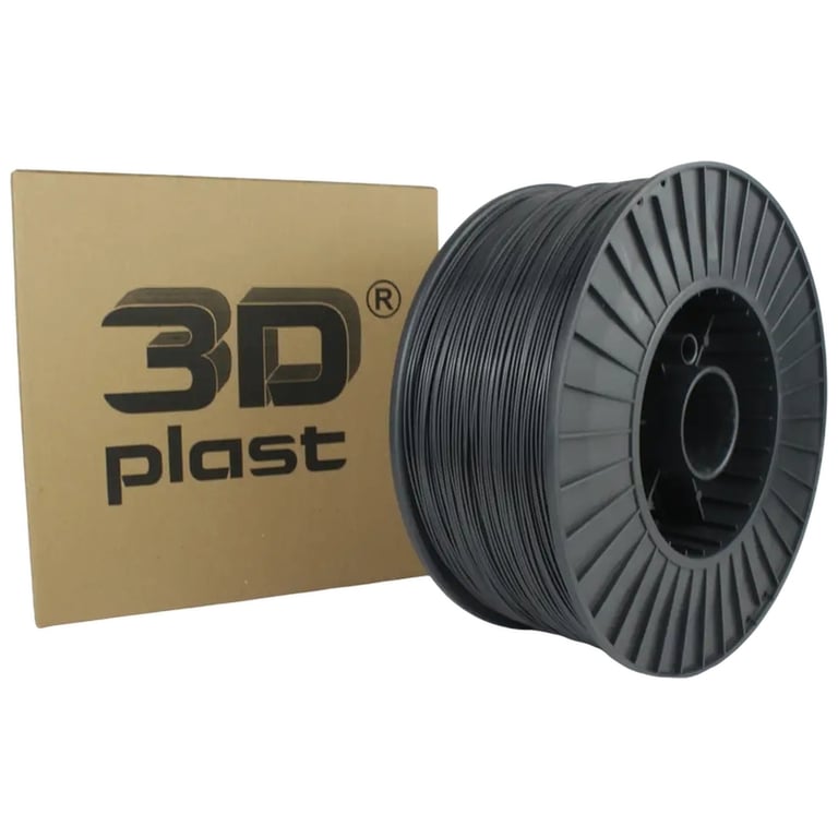 Пластик для 3D-принтера 3Dplast PLA 1.75мм, 3кг, gray – graphit (3DPLA1753GRGF)