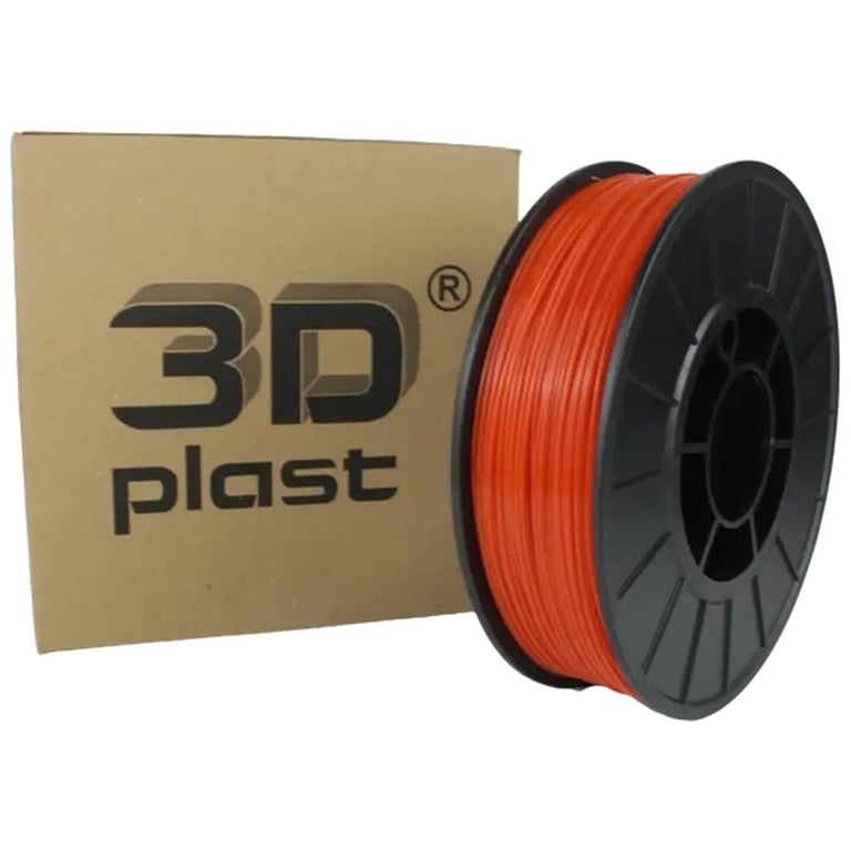 Пластик для 3D-принтера 3Dplast PETG 1.75мм, 0.85кг, orange (3DPTG17508ONG) - фото 1