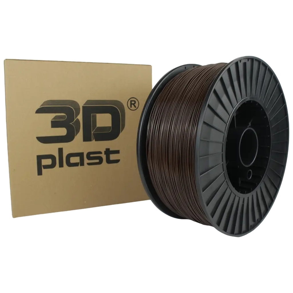 Пластик для 3D-принтера 3Dplast PETG 1.75мм, 3кг, brown (3DPTG1753BROW) Пластик для 3D-принтера 3Dplast PETG 1.75мм, 3кг, brown (3DPTG1753BROW)