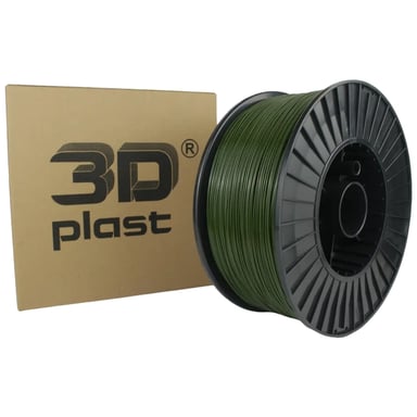 Пластик для 3D-принтера 3Dplast PETG 1.75мм, 3кг, khaki (3DPTG1753HKI) - фото 1
