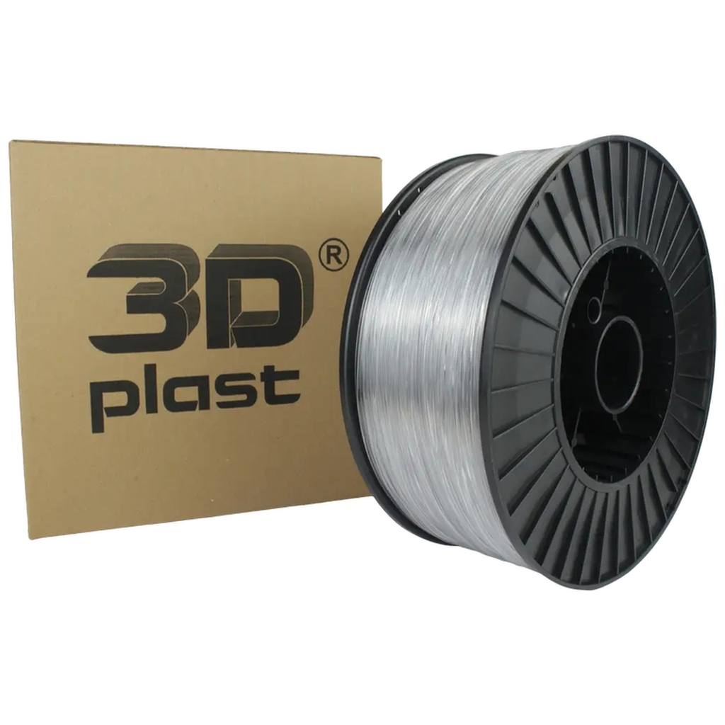 Пластик для 3D-принтера 3Dplast PETG 1.75мм, 3кг, transparent (3DPTG1753CLER) Пластик для 3D-принтера 3Dplast PETG 1.75мм, 3кг, transparent (3DPTG1753CLER)