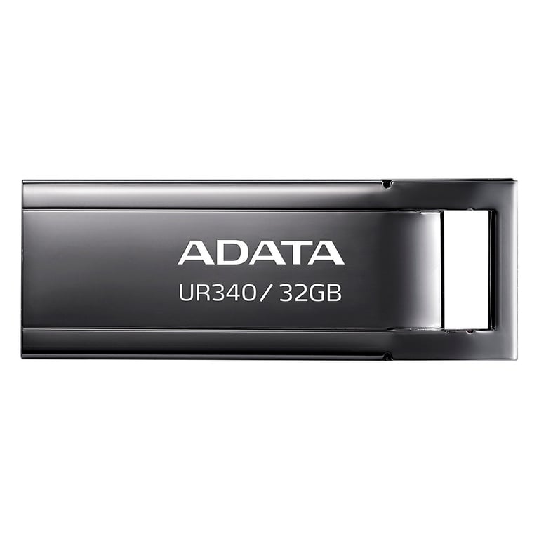 USB флеш накопичувач ADATA 32GB UR340 Black USB 3.2 (AROY-UR340-32GBK) - фото 1