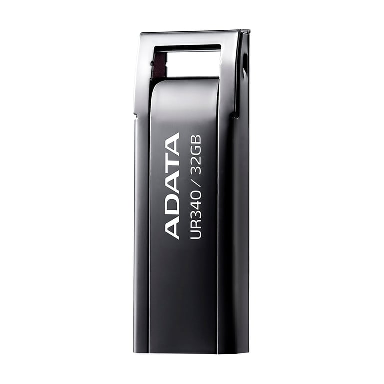 USB флеш накопичувач ADATA 32GB UR340 Black USB 3.2 (AROY-UR340-32GBK) - фото 3