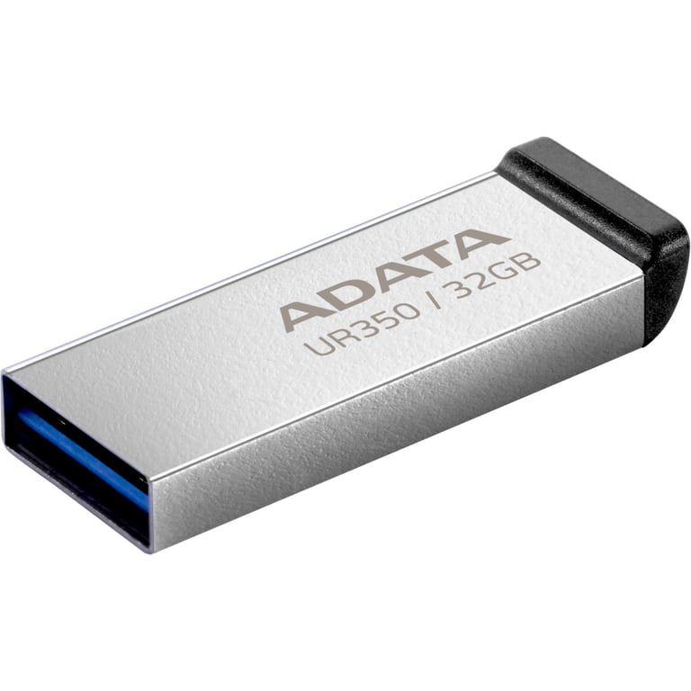 USB флеш накопичувач ADATA 32GB UR350 Silver-Black USB 3.2 (UR350-32G-RSR/BK) - фото 2