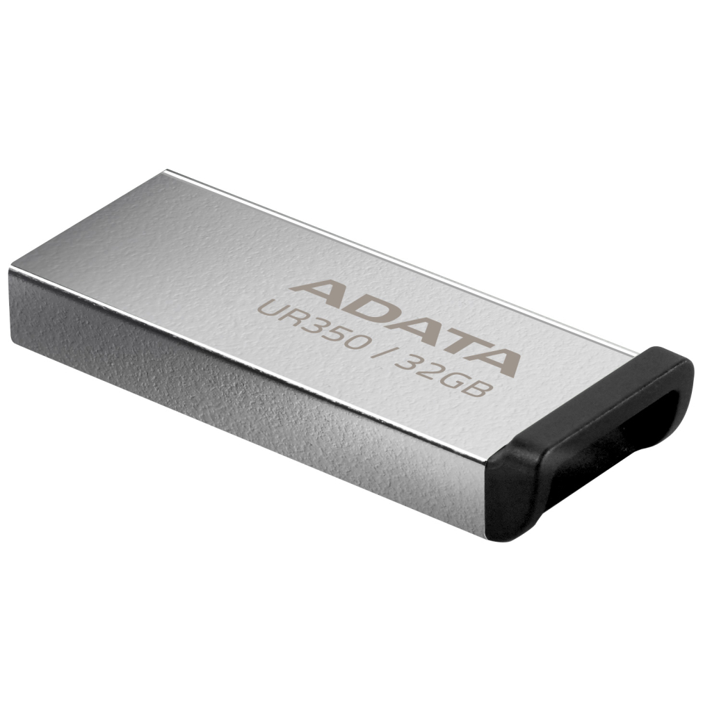 USB флеш накопичувач ADATA 32GB UR350 Silver-Black USB 3.2 (UR350-32G-RSR/BK) - фото 4 USB флеш накопичувач ADATA 32GB UR350 Silver-Black USB 3.2 (UR350-32G-RSR/BK) - фото 4