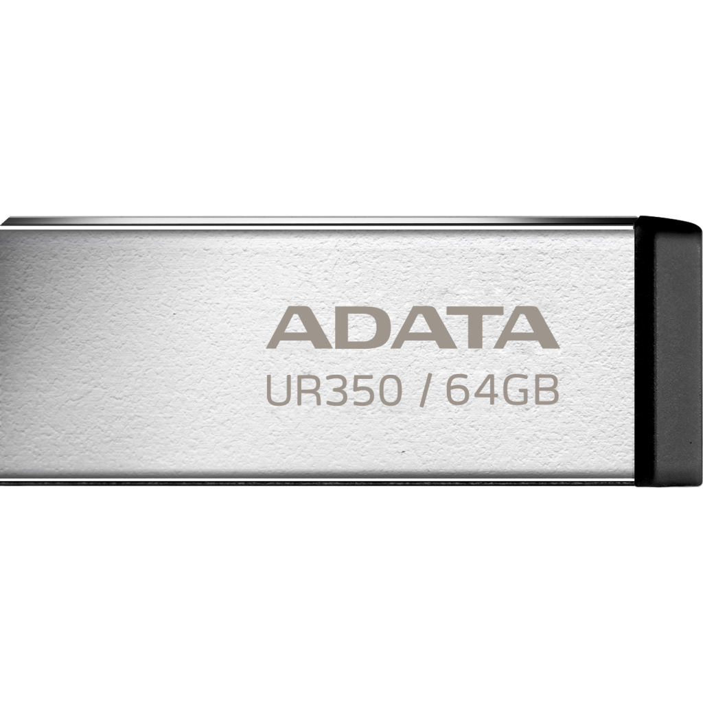 USB флеш накопичувач ADATA 64GB UR350 Silver-Black USB 3.2 (UR350-64G-RSR/BK) - фото 1 USB флеш накопичувач ADATA 64GB UR350 Silver-Black USB 3.2 (UR350-64G-RSR/BK) - фото 1