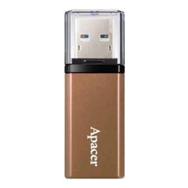 USB флеш накопичувач Apacer 32GB AH25C Classical Bronze USB 3.2 (AP32GAH25CJ-1) - фото 1