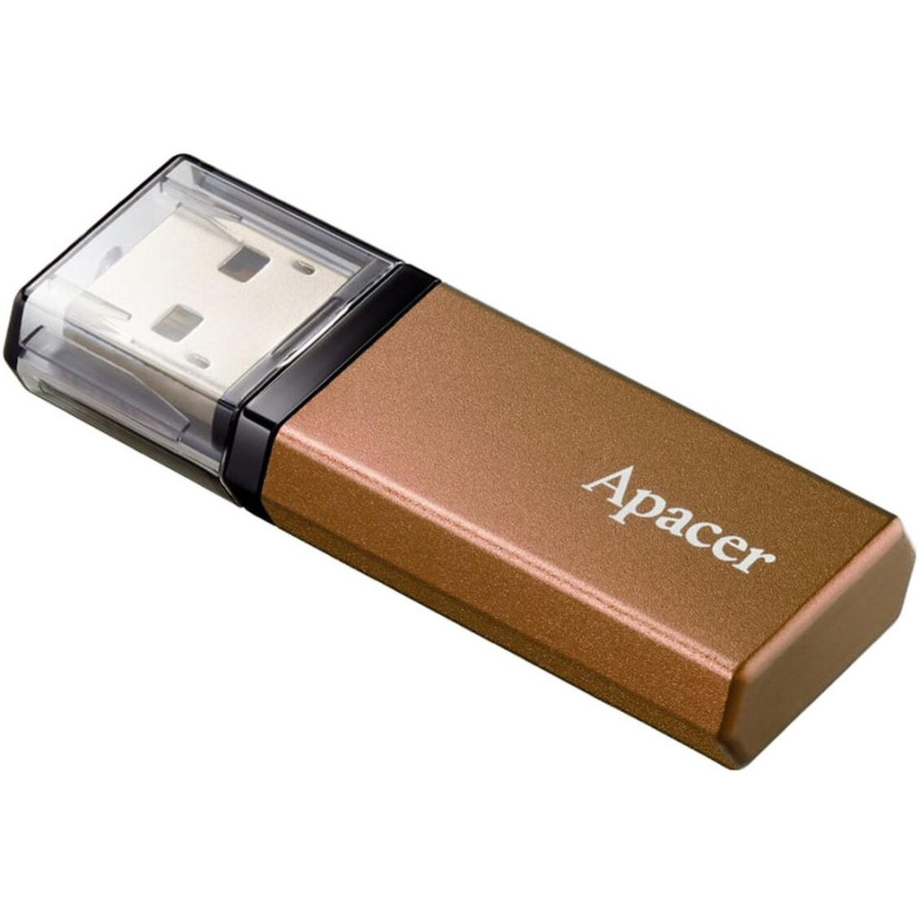 USB флеш накопичувач Apacer 32GB AH25C Classical Bronze USB 3.2 (AP32GAH25CJ-1) - фото 2 USB флеш накопичувач Apacer 32GB AH25C Classical Bronze USB 3.2 (AP32GAH25CJ-1) - фото 2
