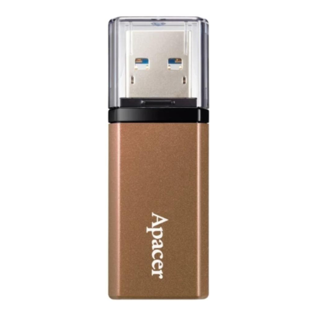 USB флеш накопичувач Apacer 64GB AH25C Classical Bronze USB 3.2 (AP64GAH25CJ-1) - фото 1 USB флеш накопичувач Apacer 64GB AH25C Classical Bronze USB 3.2 (AP64GAH25CJ-1) - фото 1