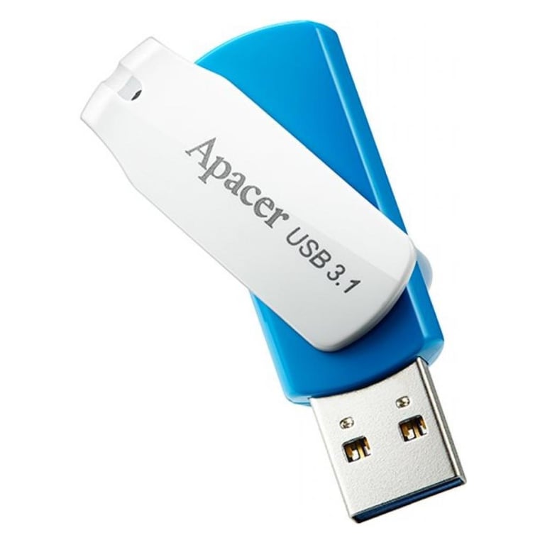 USB флеш накопичувач Apacer 128GB AH357 Ocean Blue USB 3.2 (AP128GAH357U-1) - фото 2