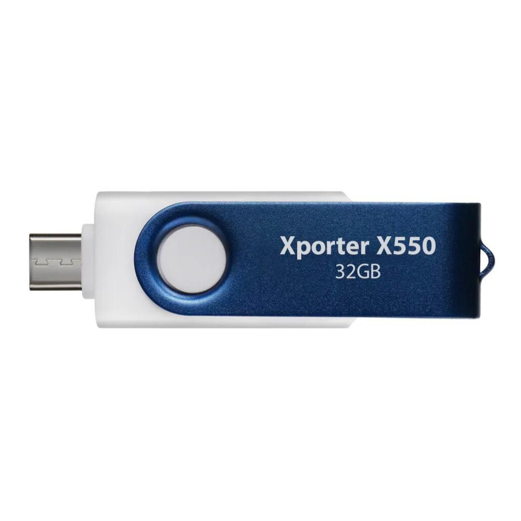 USB флеш накопичувач Patriot 32GB Xporter X550 USB 3.2/Type-C (PS32GX550AAD) - фото 3 USB флеш накопичувач Patriot 32GB Xporter X550 USB 3.2/Type-C (PS32GX550AAD) - фото 3