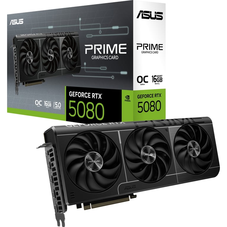 Відеокарта ASUS GeForce RTX5080 16GB PRIME OC (PRIME-RTX5080-O16G) - фото 12