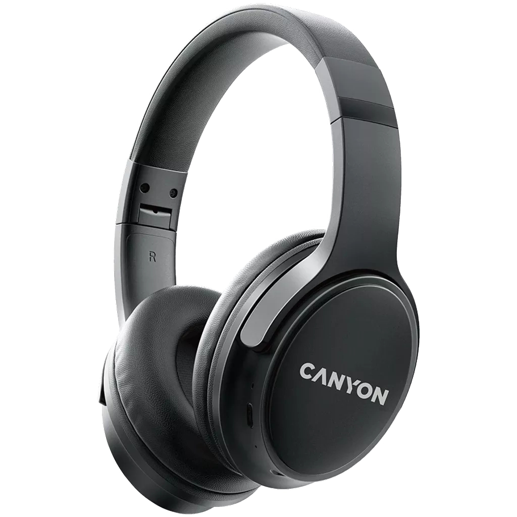 Навушники Canyon OnRiff 4 Bluetooth Black (CNS-CBTHS4B) - фото 1