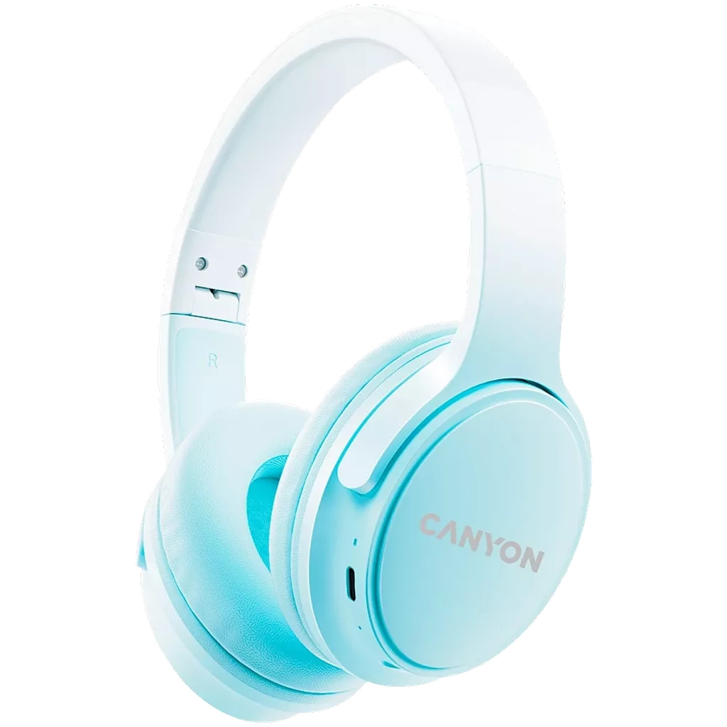 Навушники Canyon OnRiff 4 Bluetooth Blue (CNS-CBTHS4BL) - фото 1