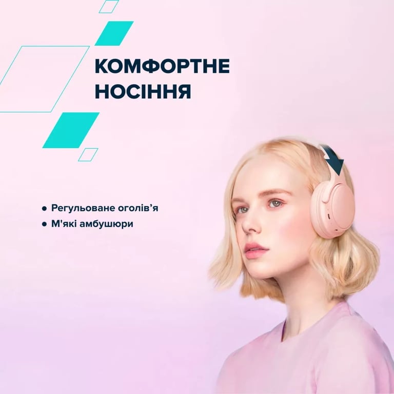 Навушники Canyon OnRiff 4 Bluetooth Pink (CNS-CBTHS4P) - фото 6