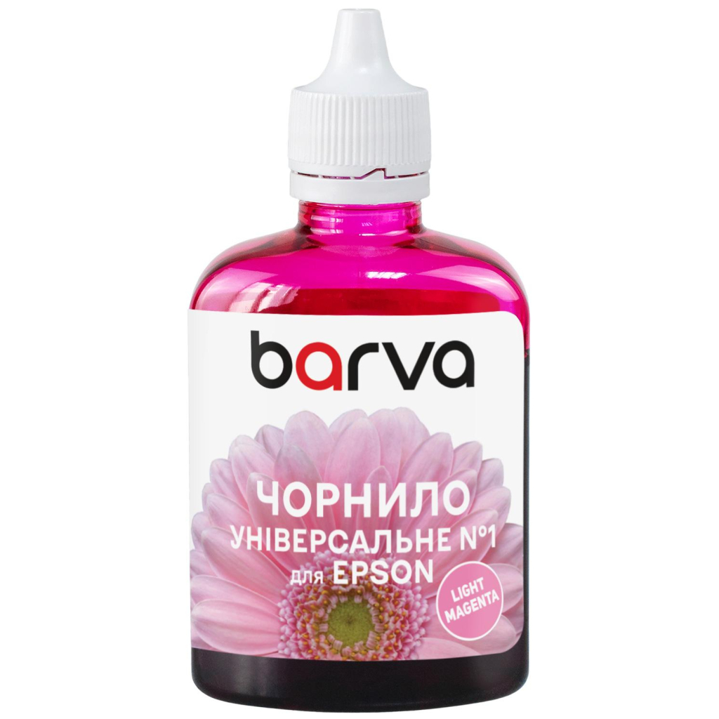 Чорнило Barva Epson universal 1, water-soluble, 90г light magenta (EU1-748) - фото 1