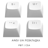 Клавіатура Dark Project ALU81 Terra Nostra PBT RGB Mech G3MS Moonstone White (DPKB_NOSTRA_81_ANSI_WHITE_UA) - фото 10