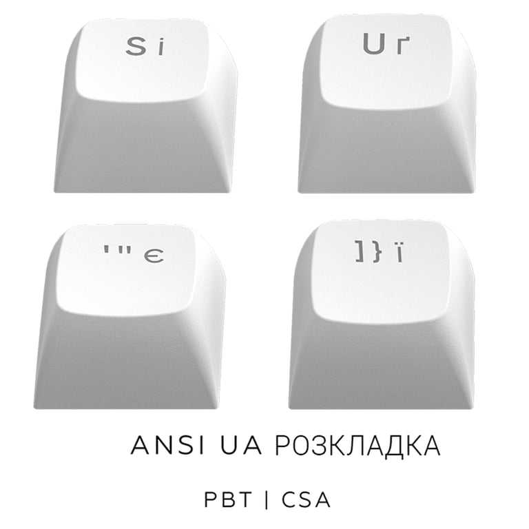 Клавіатура Dark Project ALU81 Terra Nostra PBT RGB Mech G3MS Moonstone White (DPKB_NOSTRA_81_ANSI_WHITE_UA) - фото 10