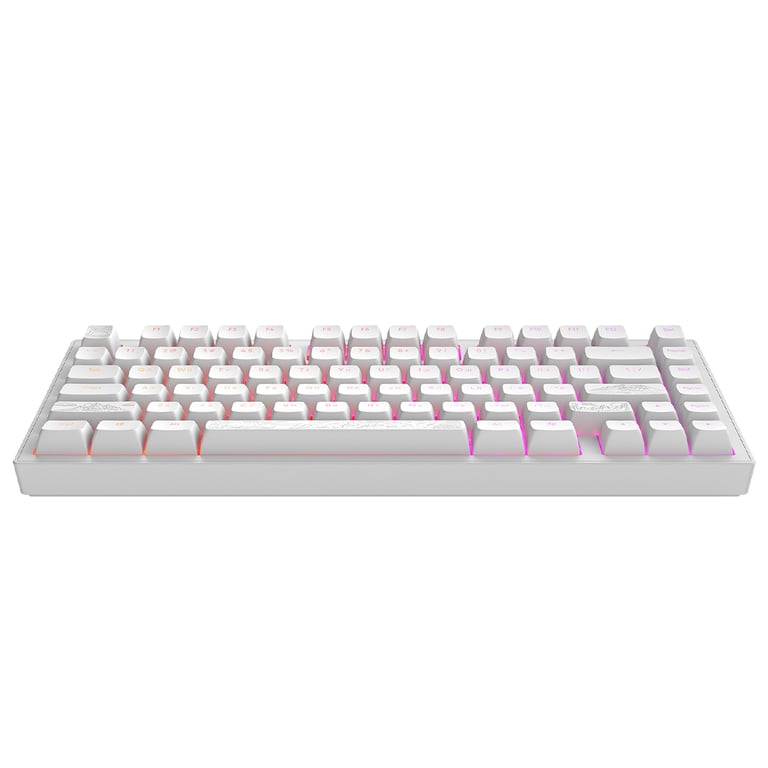 Клавіатура Dark Project ALU81 Terra Nostra PBT RGB Mech G3MS Moonstone White (DPKB_NOSTRA_81_ANSI_WHITE_UA) - фото 6