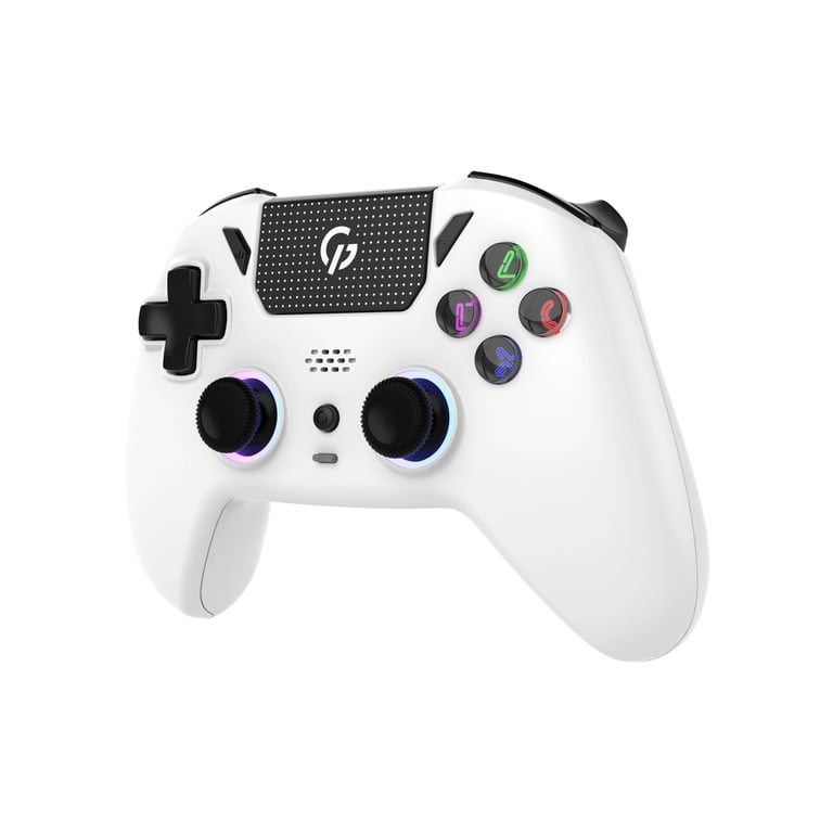 Геймпад GamePro GPS13W BT 5.3/USB/PC/iOS/Android/PS3/PS4 RGB White (GPS13W) - фото 2