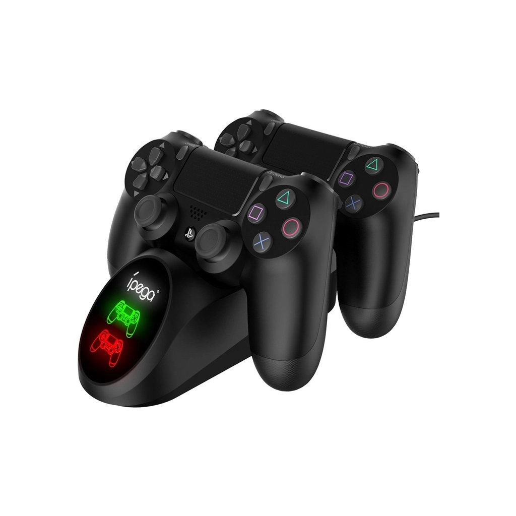 Зарядний пристрій iPega PG-9180 Для геймпадів PS4 Black (PG-9180) - фото 1 Зарядний пристрій iPega PG-9180 Для геймпадів PS4 Black (PG-9180) - фото 1