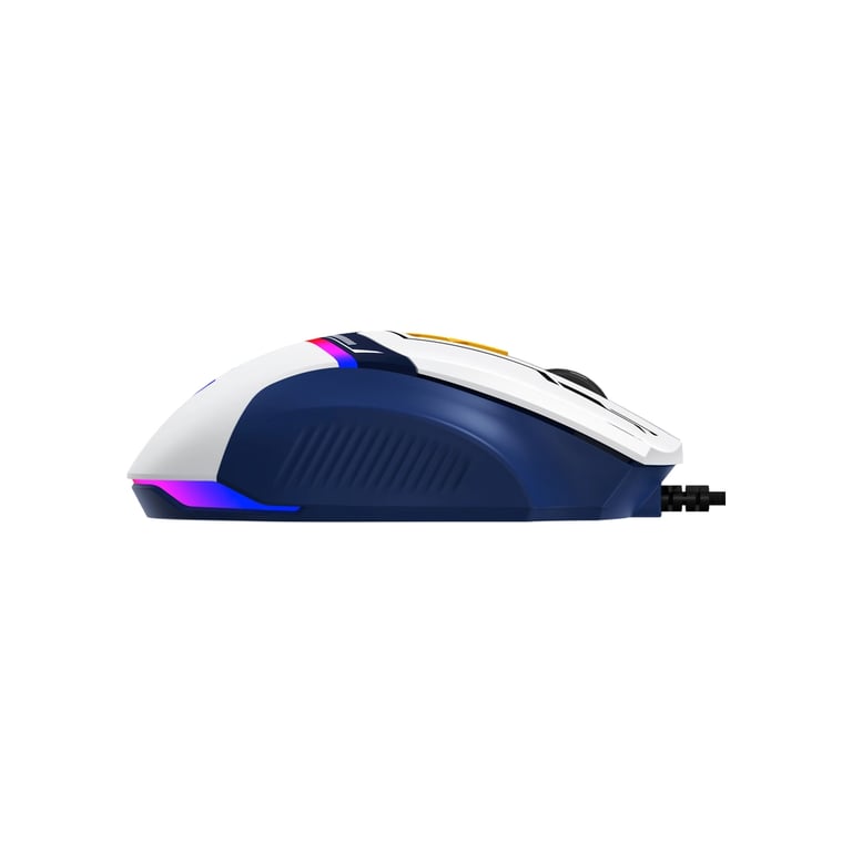 Мишка GamePro GM300BL USB Blue/White (GM300BL) - фото 5