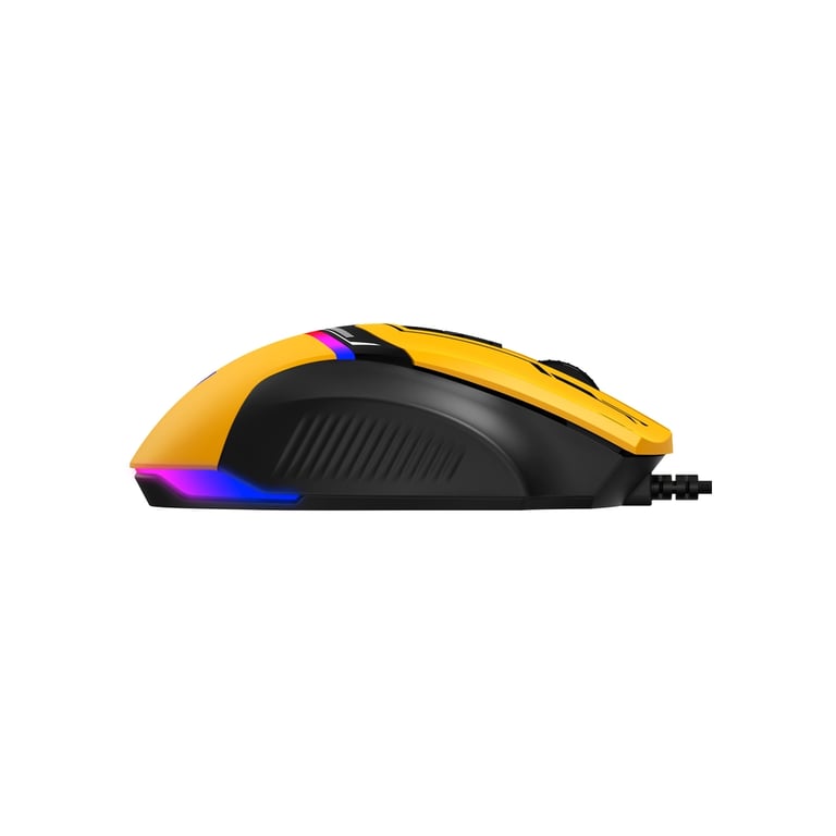 Мишка GamePro GM300Y USB Yellow/Black (GM300Y) - фото 5